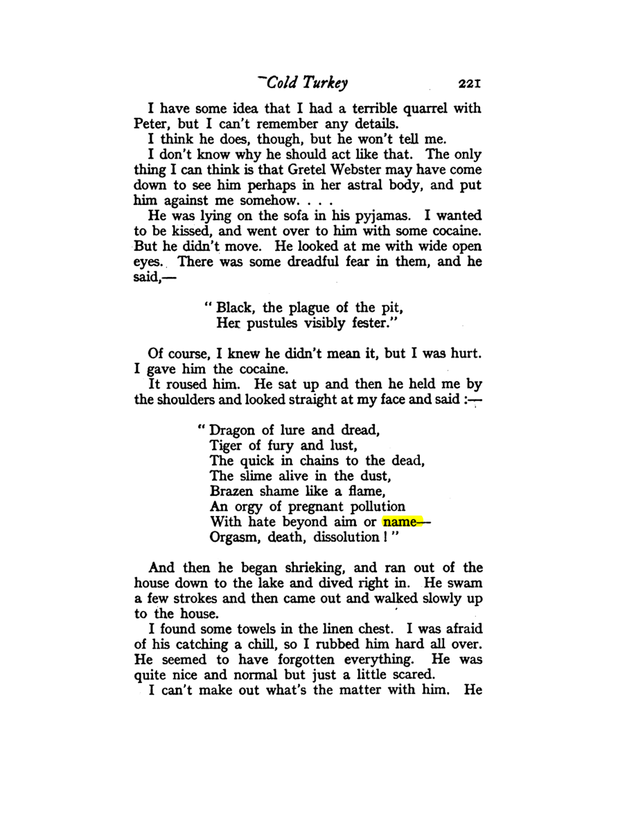 Original scan of Diary of a Drug Fiend, PDF page 235