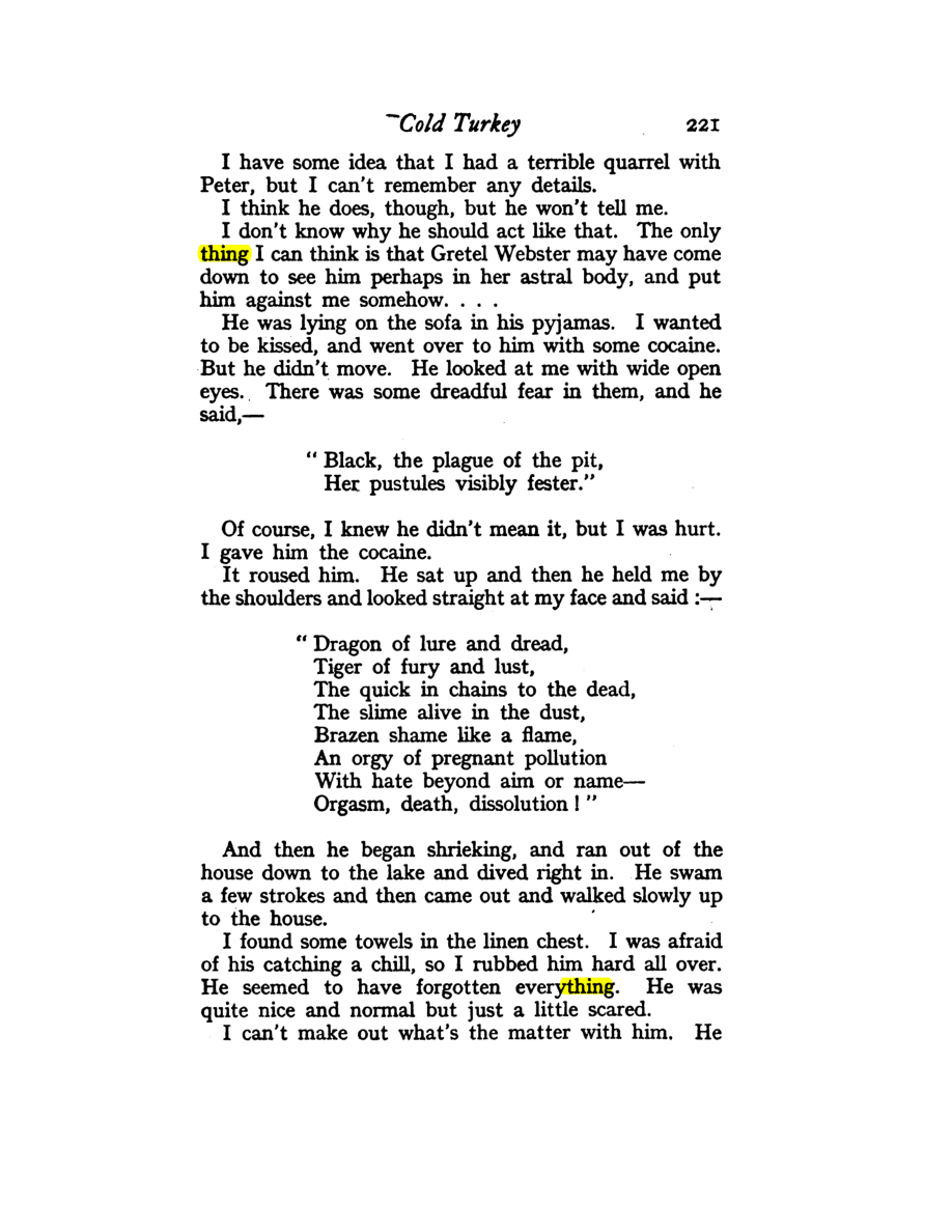 Original scan of Diary of a Drug Fiend, PDF page 235