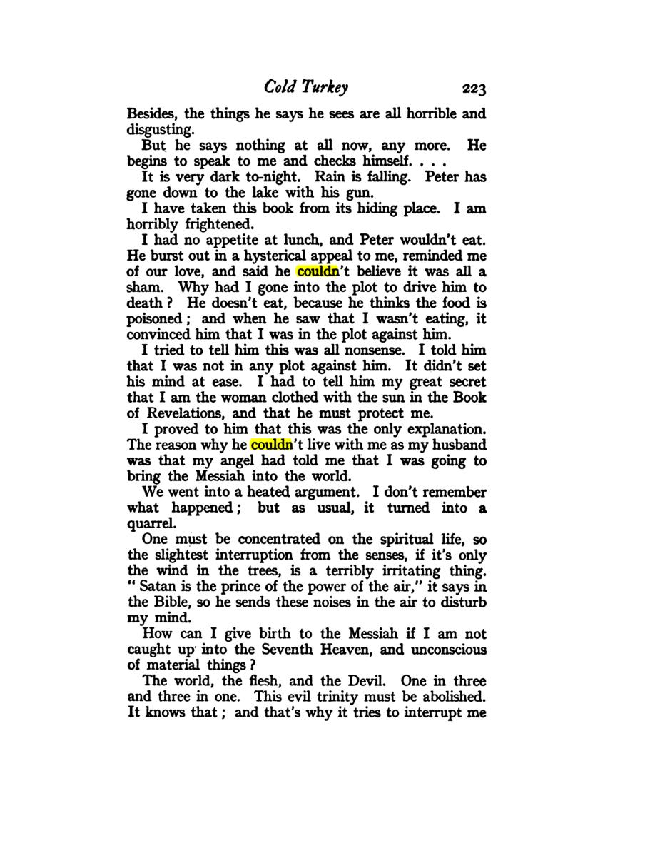 Original scan of Diary of a Drug Fiend, PDF page 237