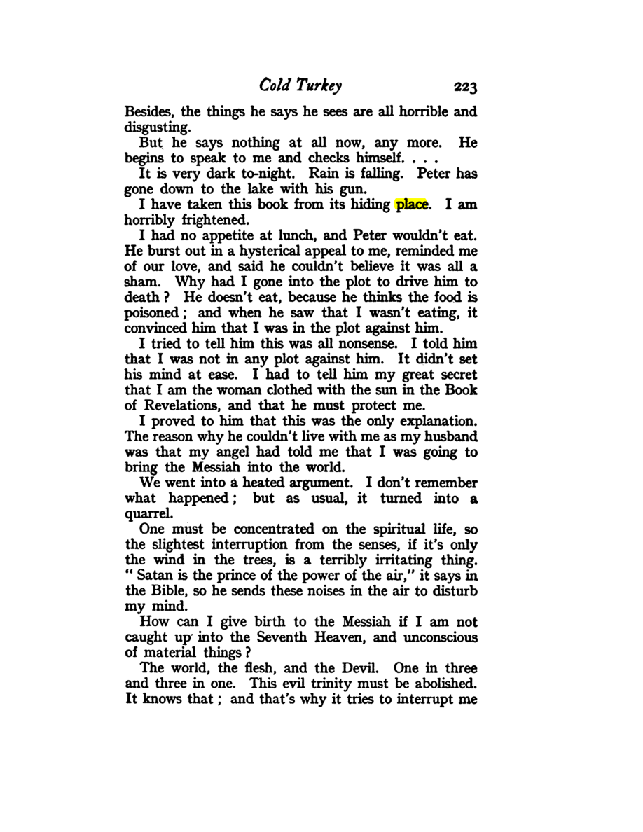 Original scan of Diary of a Drug Fiend, PDF page 237