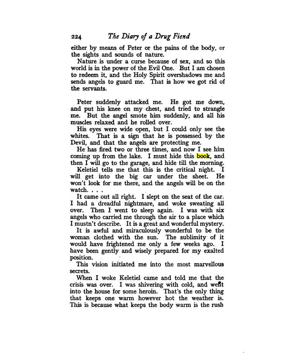 Original scan of Diary of a Drug Fiend, PDF page 238