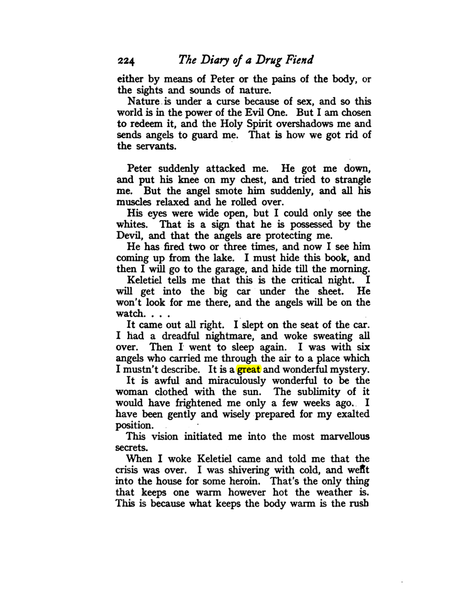 Original scan of Diary of a Drug Fiend, PDF page 238