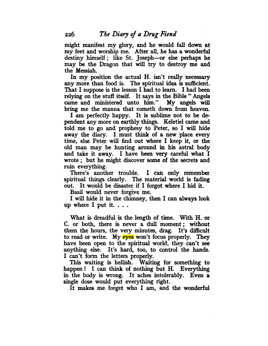 Original scan of Diary of a Drug Fiend, PDF page 240