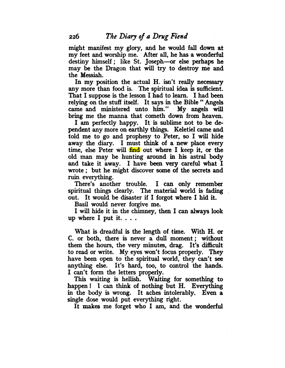 Original scan of Diary of a Drug Fiend, PDF page 240
