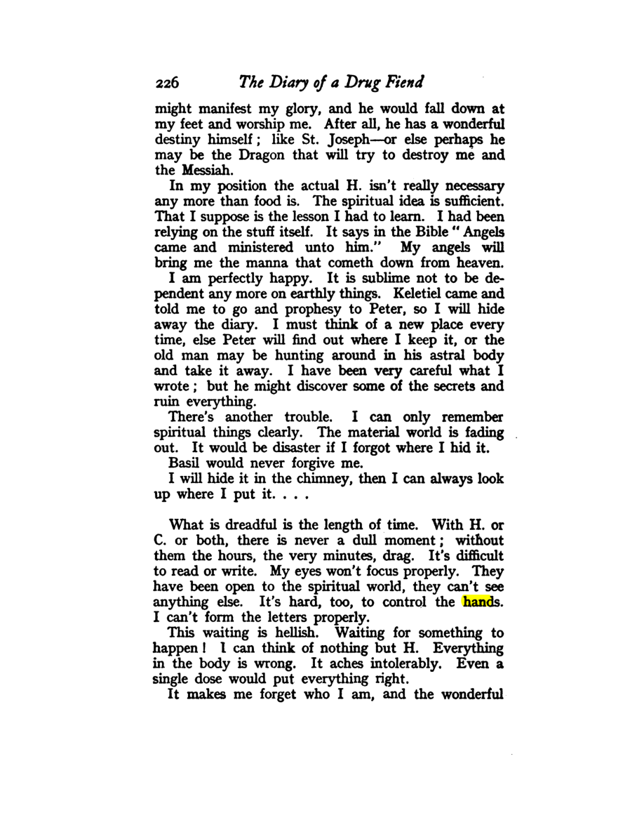Original scan of Diary of a Drug Fiend, PDF page 240