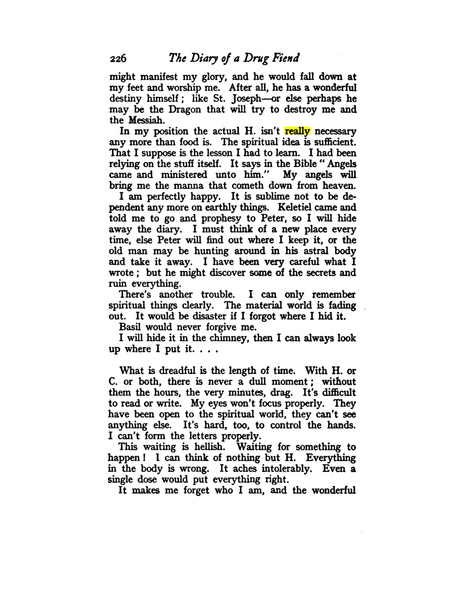 Original scan of Diary of a Drug Fiend, PDF page 240
