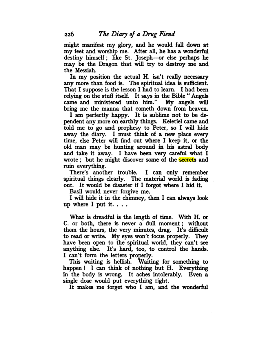 Original scan of Diary of a Drug Fiend, PDF page 240