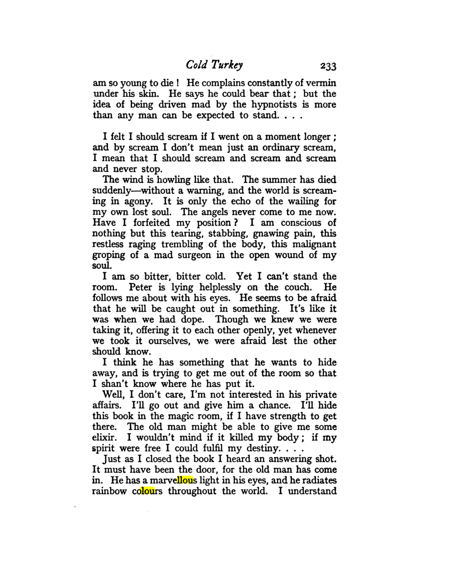 Original scan of Diary of a Drug Fiend, PDF page 247