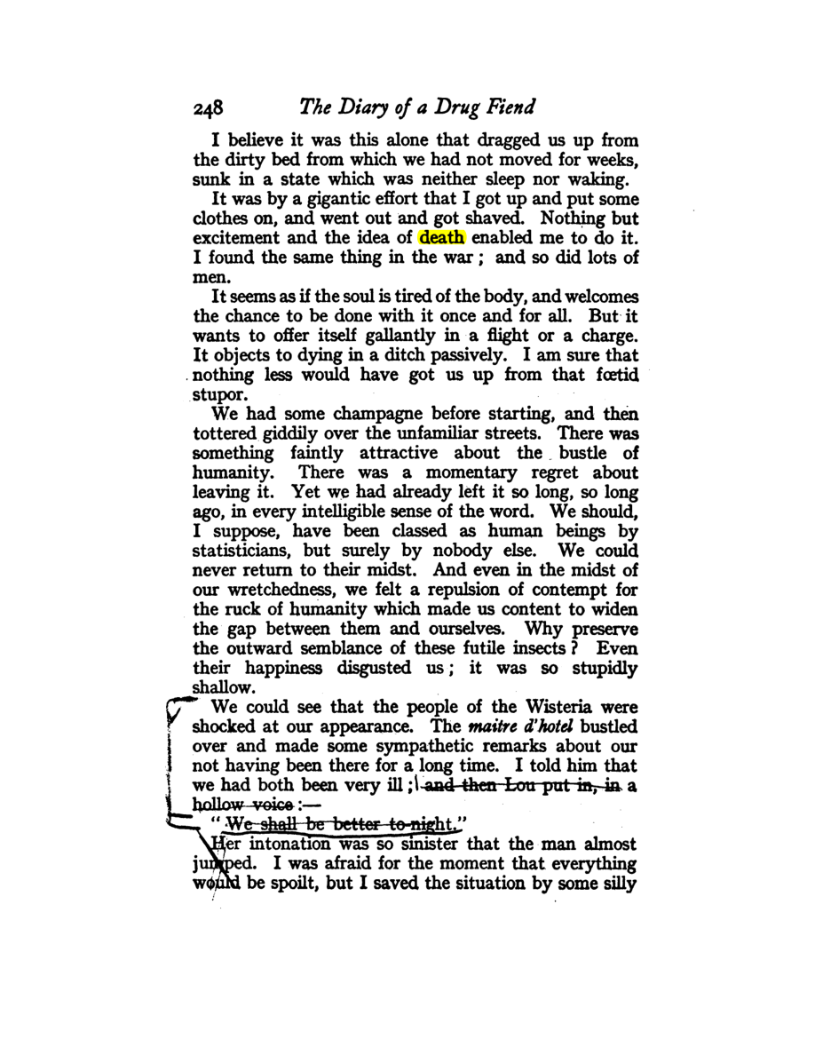 Original scan of Diary of a Drug Fiend, PDF page 262