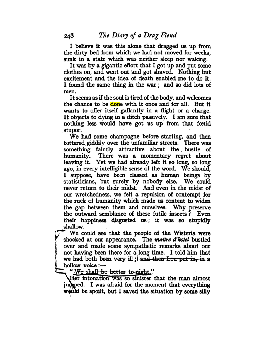 Original scan of Diary of a Drug Fiend, PDF page 262