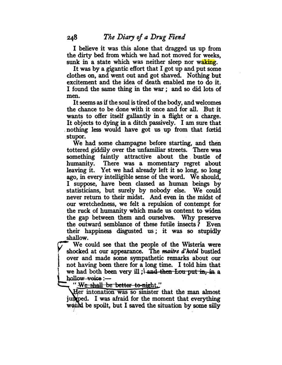 Original scan of Diary of a Drug Fiend, PDF page 262
