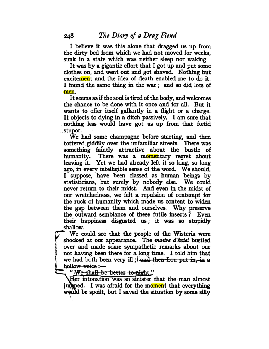 Original scan of Diary of a Drug Fiend, PDF page 262