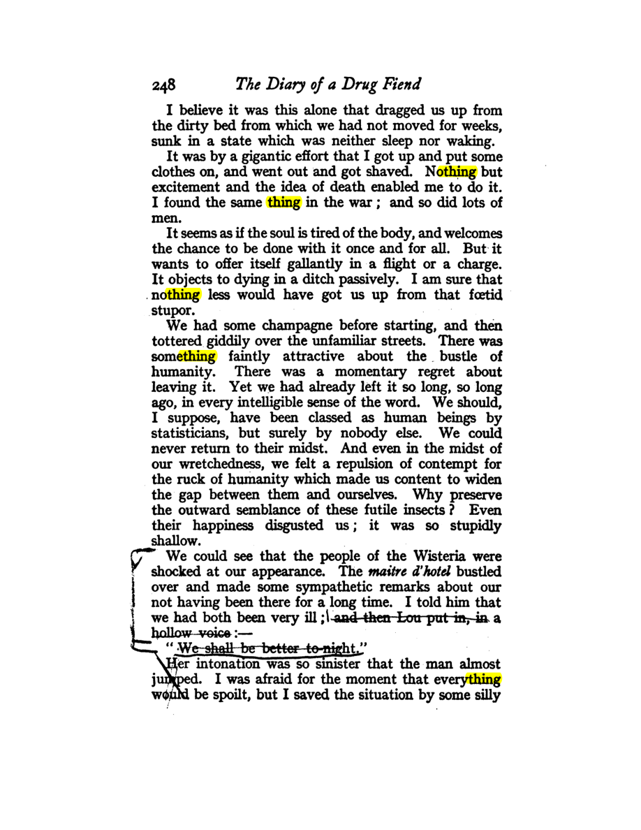 Original scan of Diary of a Drug Fiend, PDF page 262