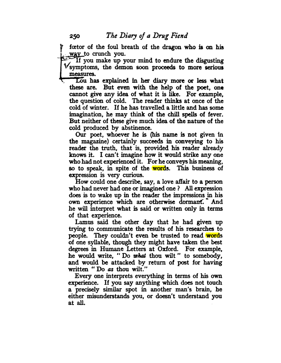 Original scan of Diary of a Drug Fiend, PDF page 264