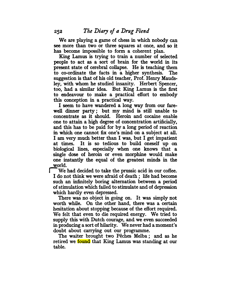 Original scan of Diary of a Drug Fiend, PDF page 266