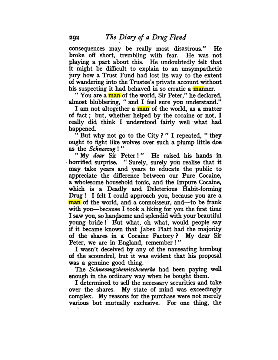 Original scan of Diary of a Drug Fiend, PDF page 306
