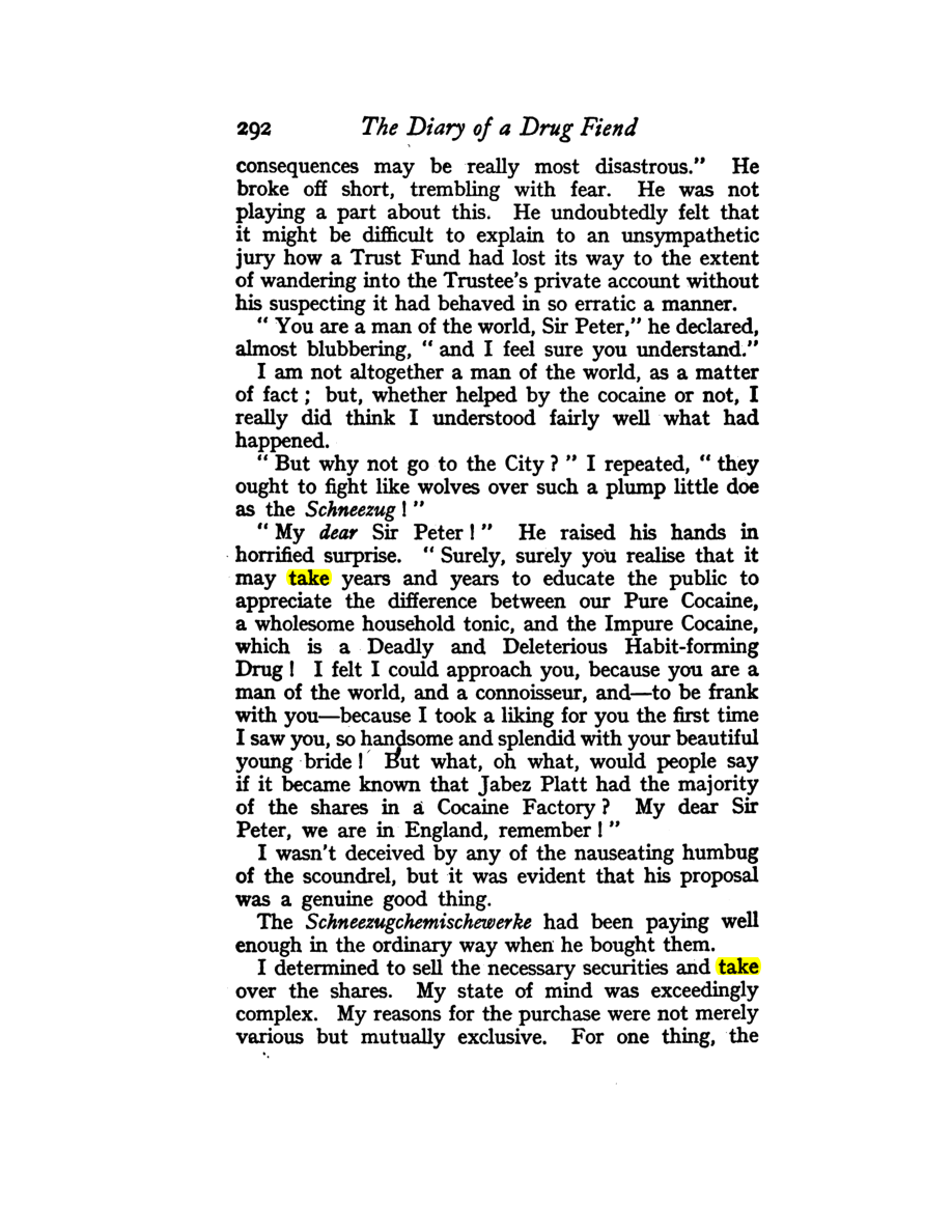 Original scan of Diary of a Drug Fiend, PDF page 306
