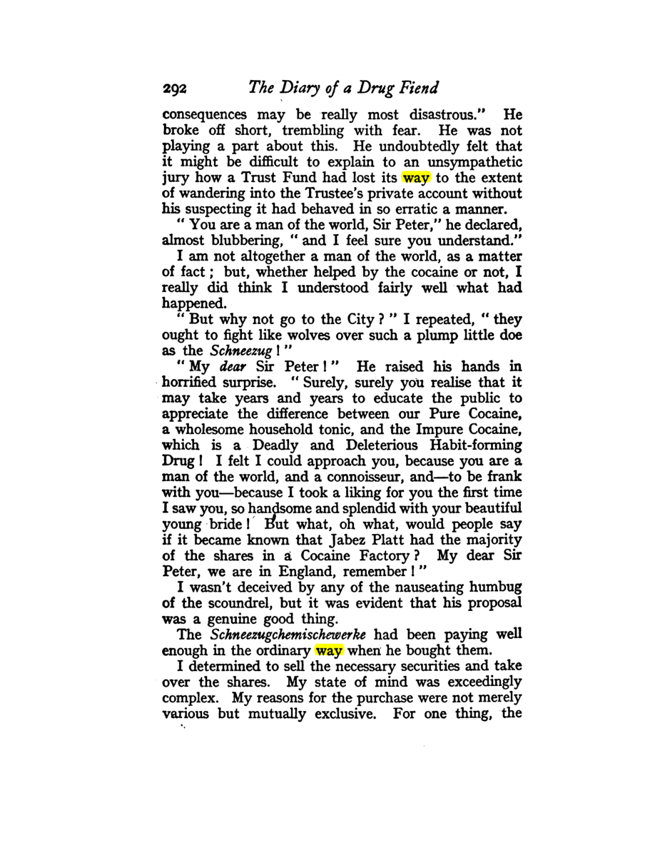 Original scan of Diary of a Drug Fiend, PDF page 306