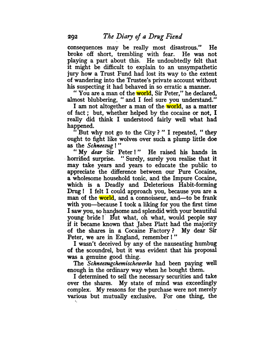 Original scan of Diary of a Drug Fiend, PDF page 306