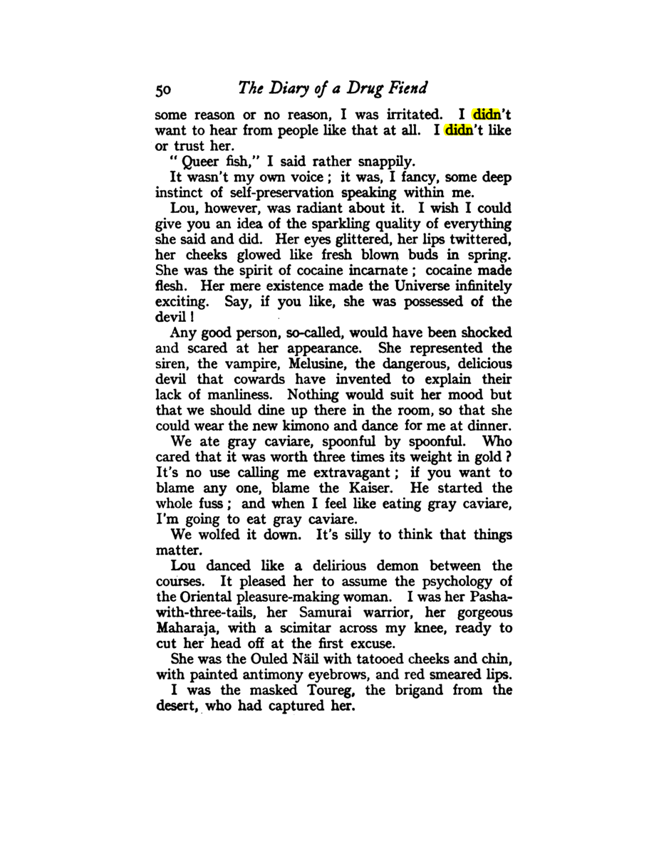 Original scan of Diary of a Drug Fiend, PDF page 64