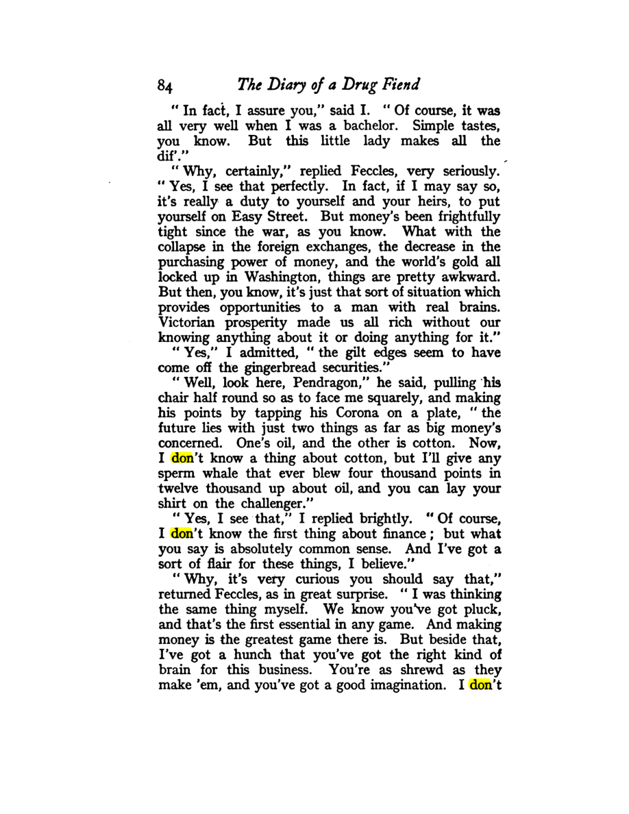 Original scan of Diary of a Drug Fiend, PDF page 98