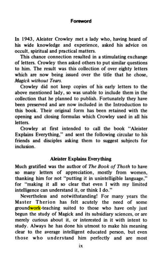 Original scan of Magick Without Tears, PDF page 10