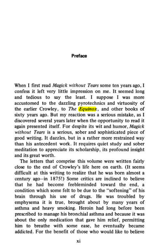 Original scan of Magick Without Tears, PDF page 12