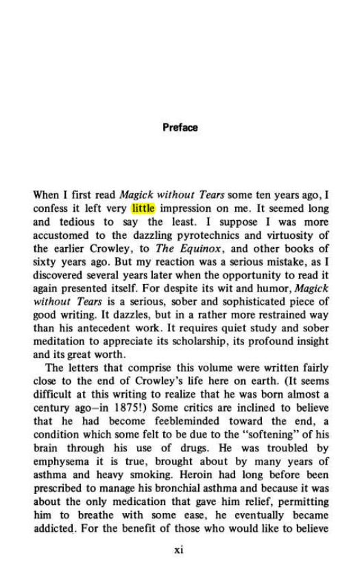 Original scan of Magick Without Tears, PDF page 12
