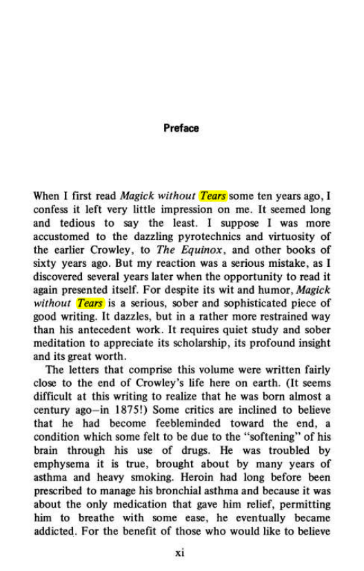 Original scan of Magick Without Tears, PDF page 12