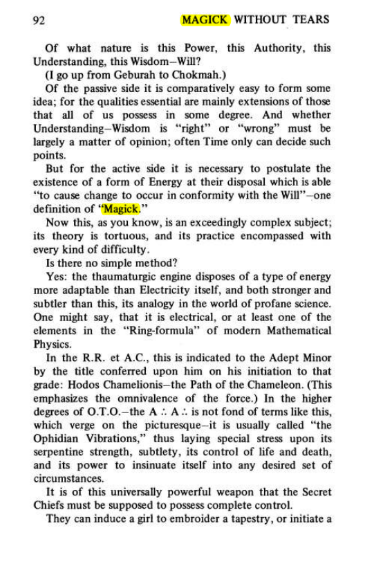 Original scan of Magick Without Tears, PDF page 125