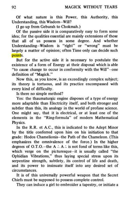 Original scan of Magick Without Tears, PDF page 125
