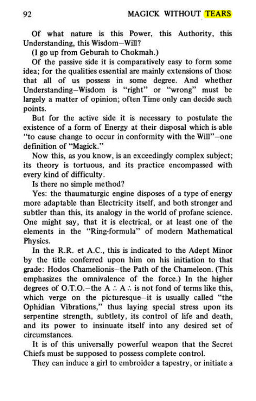 Original scan of Magick Without Tears, PDF page 125