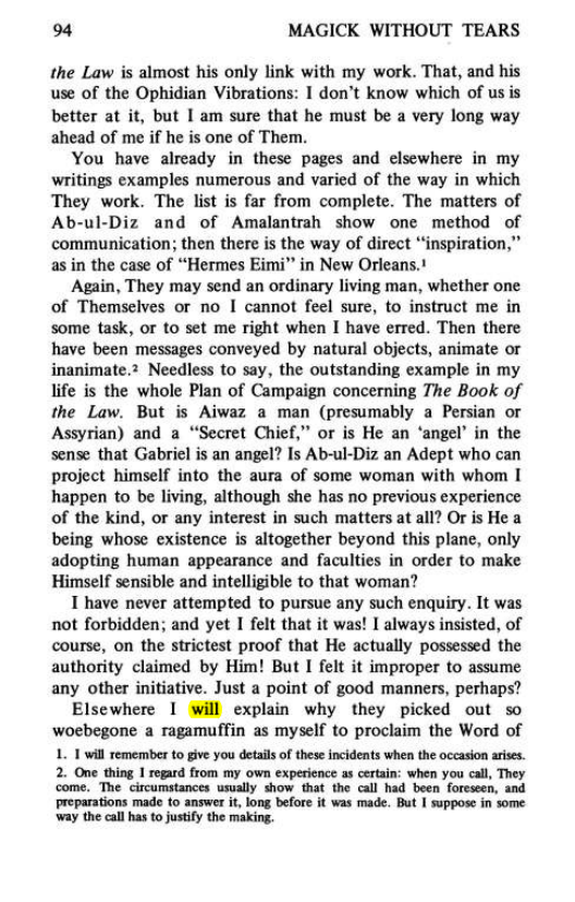 Original scan of Magick Without Tears, PDF page 127