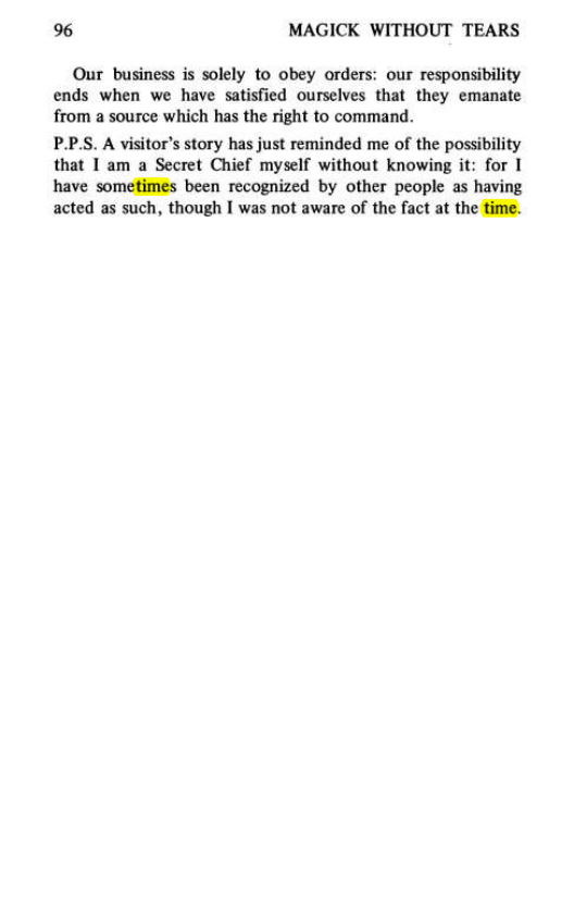 Original scan of Magick Without Tears, PDF page 129