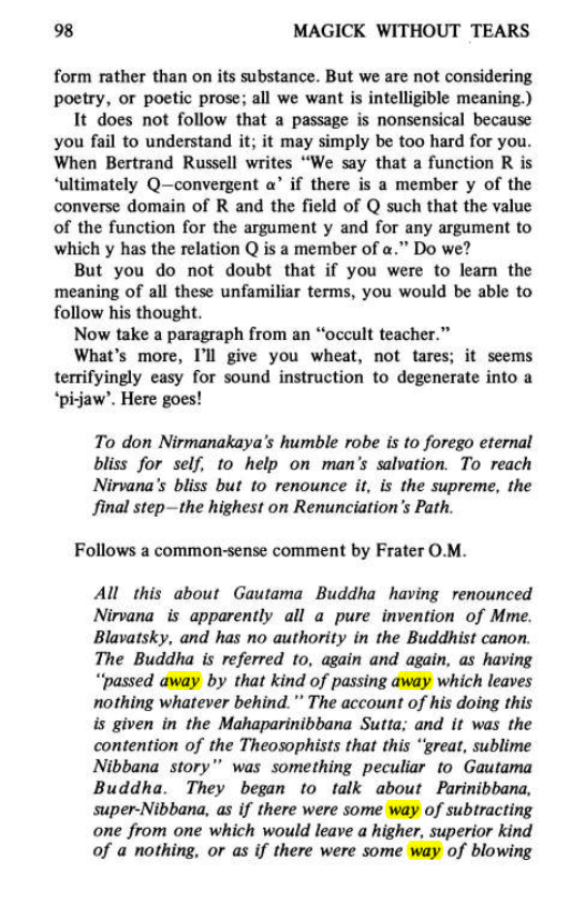 Original scan of Magick Without Tears, PDF page 131