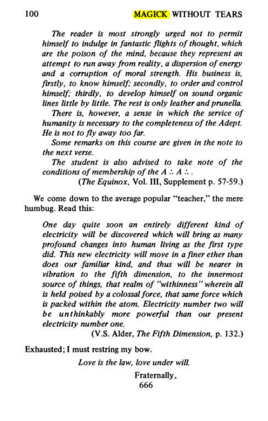 Original scan of Magick Without Tears, PDF page 133