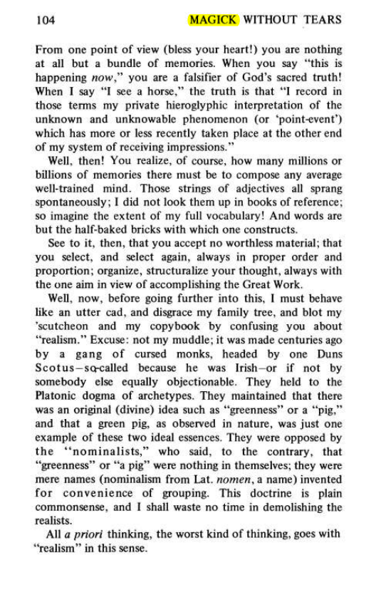 Original scan of Magick Without Tears, PDF page 137