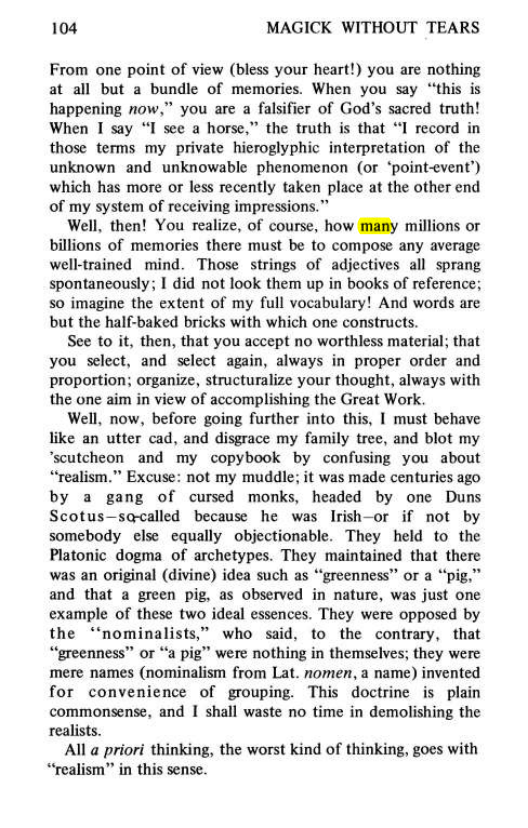 Original scan of Magick Without Tears, PDF page 137
