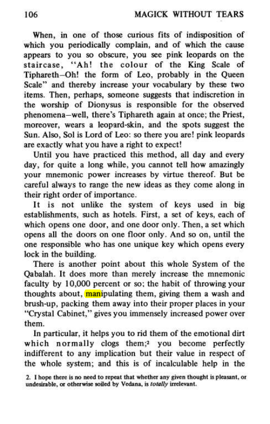 Original scan of Magick Without Tears, PDF page 139