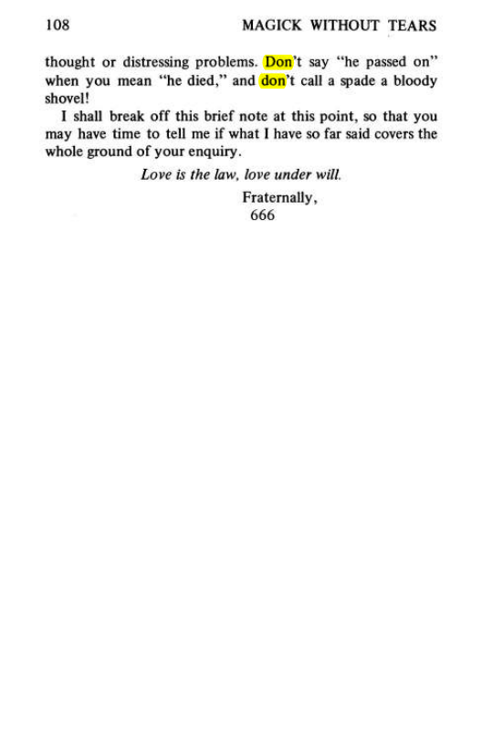Original scan of Magick Without Tears, PDF page 141