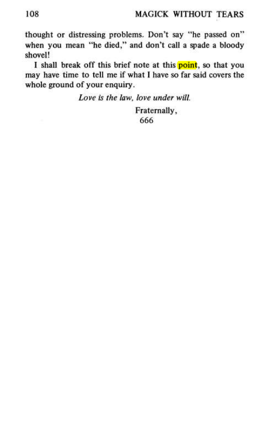 Original scan of Magick Without Tears, PDF page 141