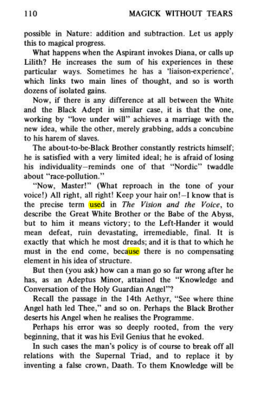Original scan of Magick Without Tears, PDF page 143