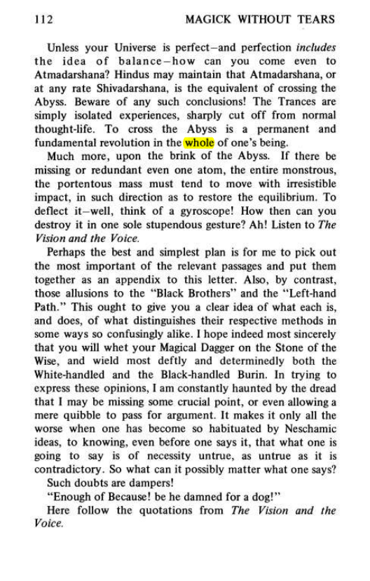 Original scan of Magick Without Tears, PDF page 145