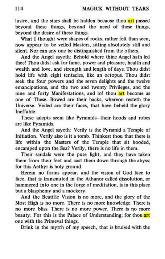 Original scan of Magick Without Tears, PDF page 147