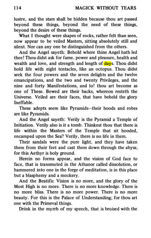 Original scan of Magick Without Tears, PDF page 147