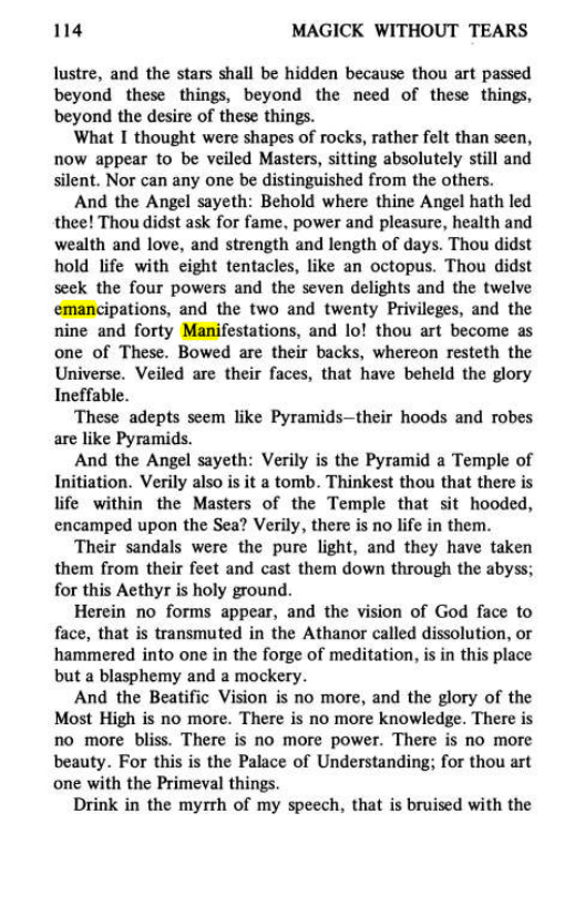 Original scan of Magick Without Tears, PDF page 147