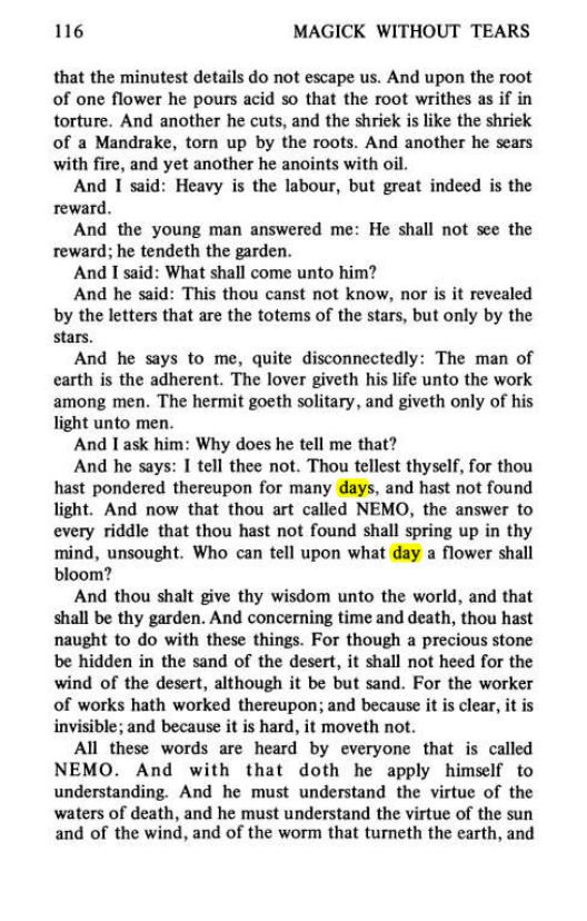 Original scan of Magick Without Tears, PDF page 149