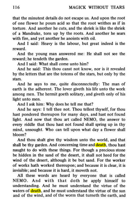 Original scan of Magick Without Tears, PDF page 149