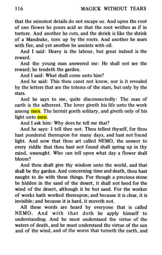 Original scan of Magick Without Tears, PDF page 149