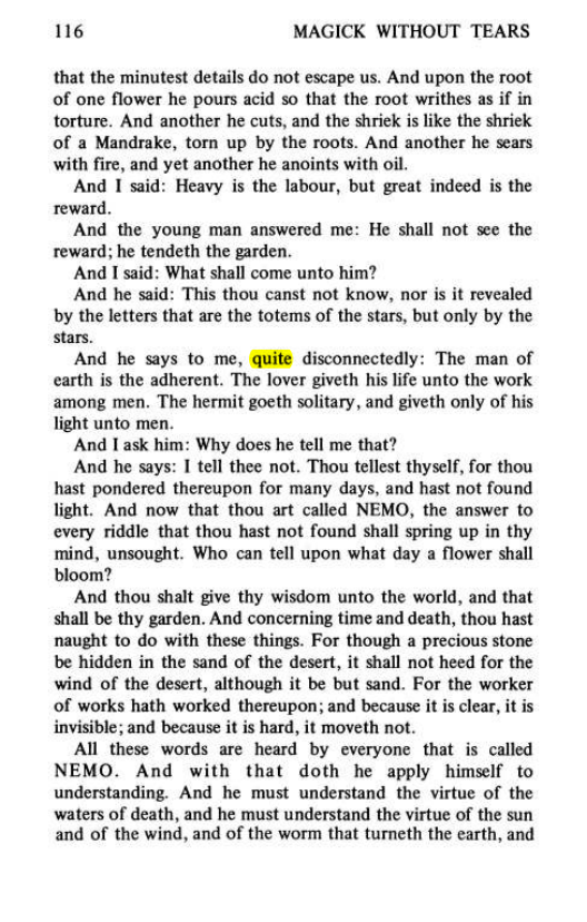 Original scan of Magick Without Tears, PDF page 149